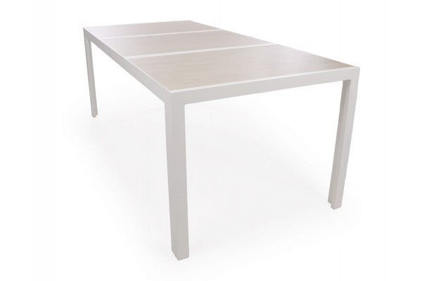 Fanø Keramik Havebord - 90x195 cm - Sandy Grey/Beige