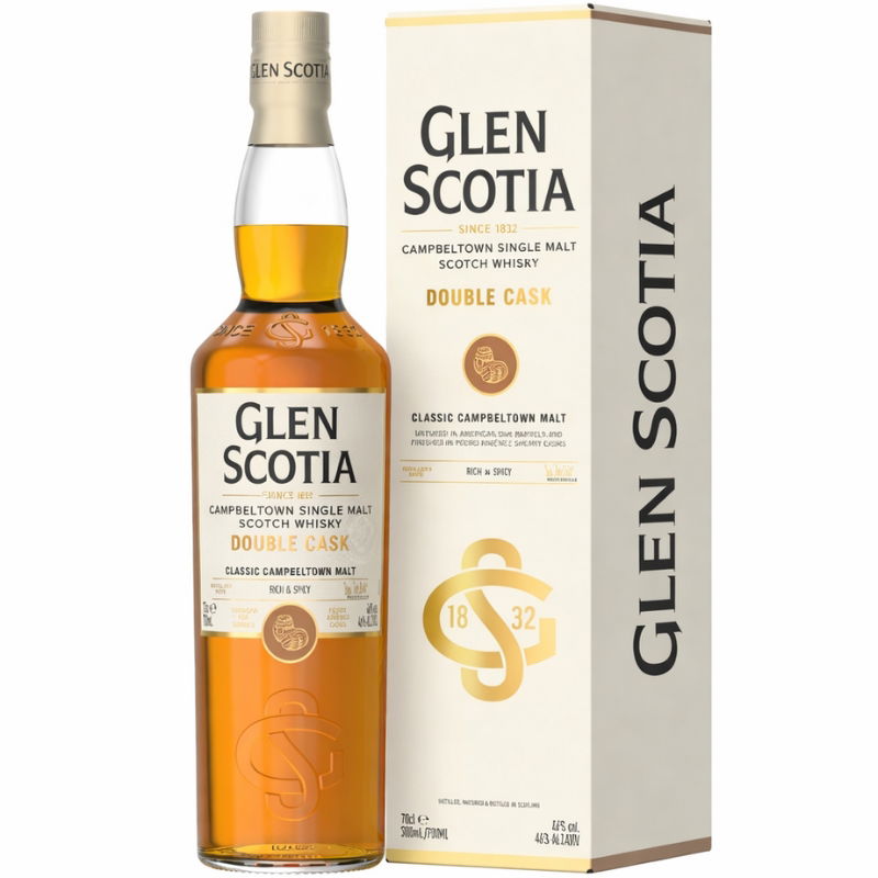 Produktbillede af Glen Scotia Double Cask Px Sherry Cask Finish Campbeltown Whisky Fl 70 på tilbud – premium kvalitet og detaljer
