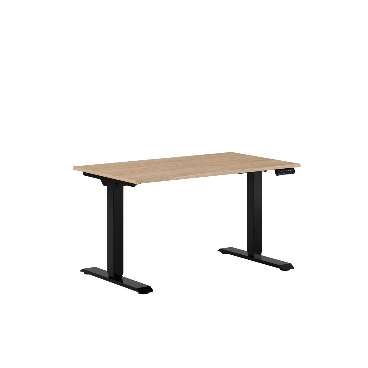 Produktbillede af Premium Hæve/Sænkebord m/2 motorer 120x70cm Urban-sort på tilbud