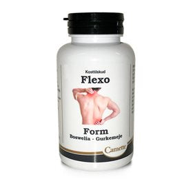 Detaljeret produktbillede af Camette Flexo Form Boswelia-Gurkemeje 120 tab. på tilbud