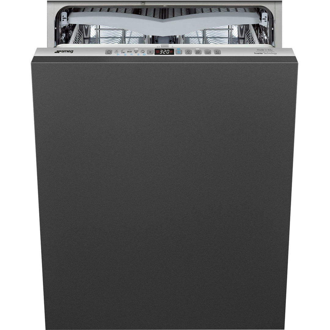 Smeg Smeg STL332CH integreret opvaskemaskine 60 cm – vinkelbillede (Opvaskemaskiner)