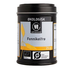 Produktbillede af Urtekram Fennikelfrø Ø 25g. på tilbud