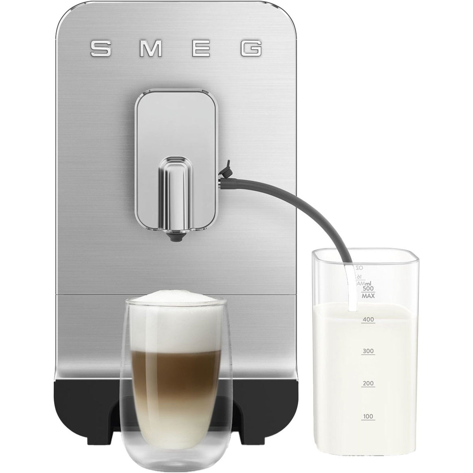 Smeg Smeg Fuldautomatisk espressomaskine, sort – billede i brug (Espressomaskiner)