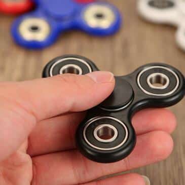 Produktbillede af Køb Fidget Spinner flere forskellige farver Blå på tilbud