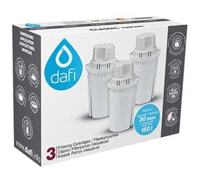 Stort online udvalg i Dafi Filterpatroner 3-pack ❤ Dafi ❤ Hurtig levering: 1 - 2 Hverdage og gratis fragt v/køb over 295 kr. GLS til pakkeshop ❤ Varenummer: HG-18502 og barcode / Ean: 5900950923952 på lager - Kæmpe udvalg i MyCabin AB - Over 360 kendte mærker på udsalg
