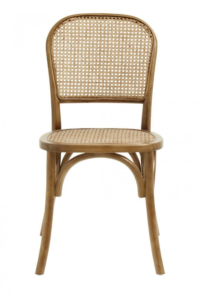 Produktbillede af NORDAL WICKY SPISEBORDSSTOL M/FLET NATUR 86 i premium kvalitet