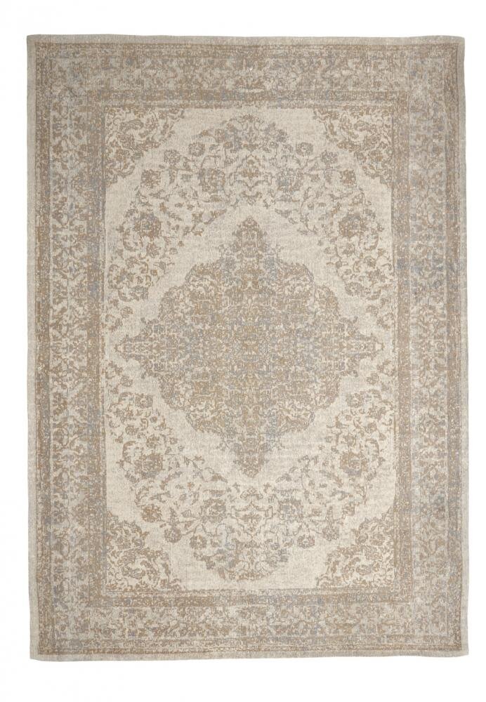Produktbillede af NORDAL PEARL VÆVET BOMULDS TÆPPE SAND/BEIGE 290 i premium kvalitet