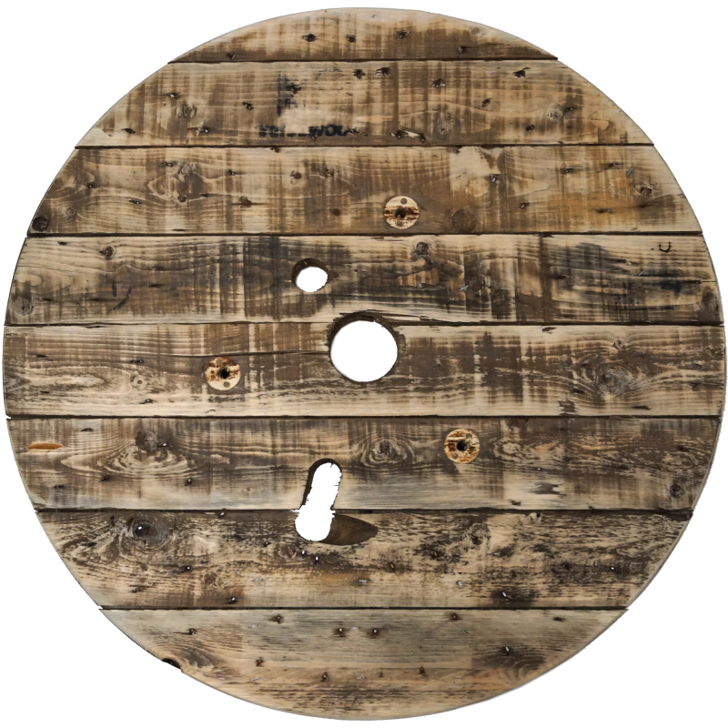 Trademark Living Cable bordplade af kabeltromle - Ø80 cm