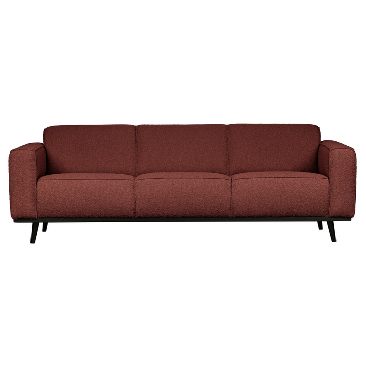 Statement 3-pers Sofa 230 cm Boucle Chestnut