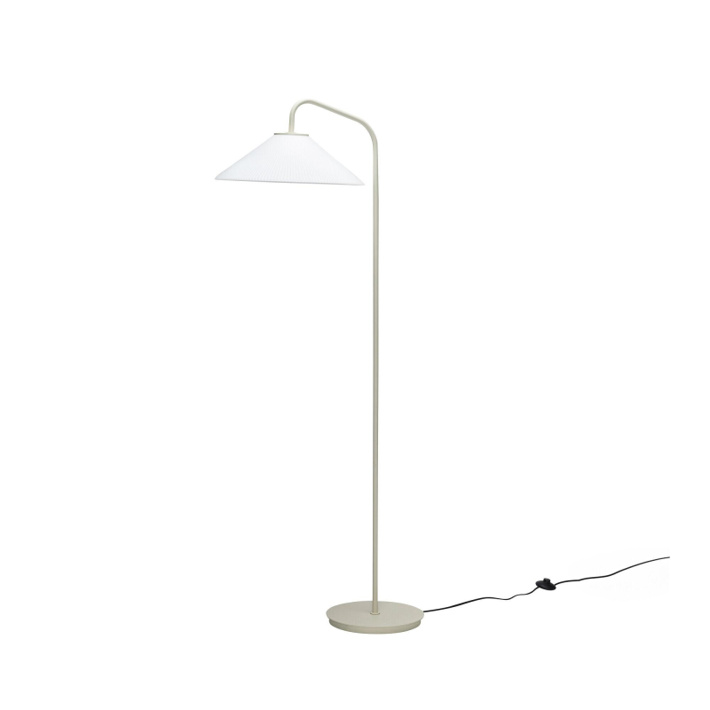 Solid Gulvlampe Sand Hvid