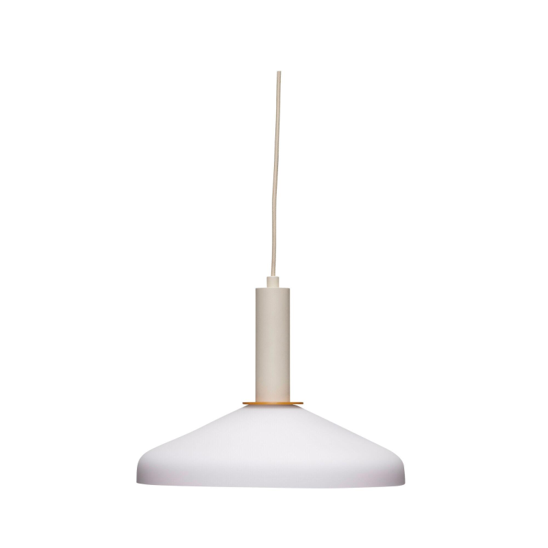 Apollo Pendel Orange Sand Hvid