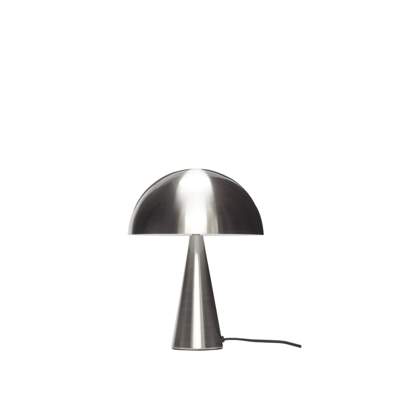 Mush Bordlampe Mini Børstet Stål