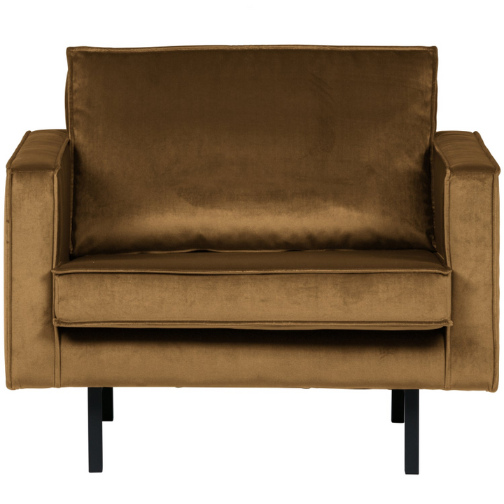 Rodeo Lænestol Velour Honey Yellow