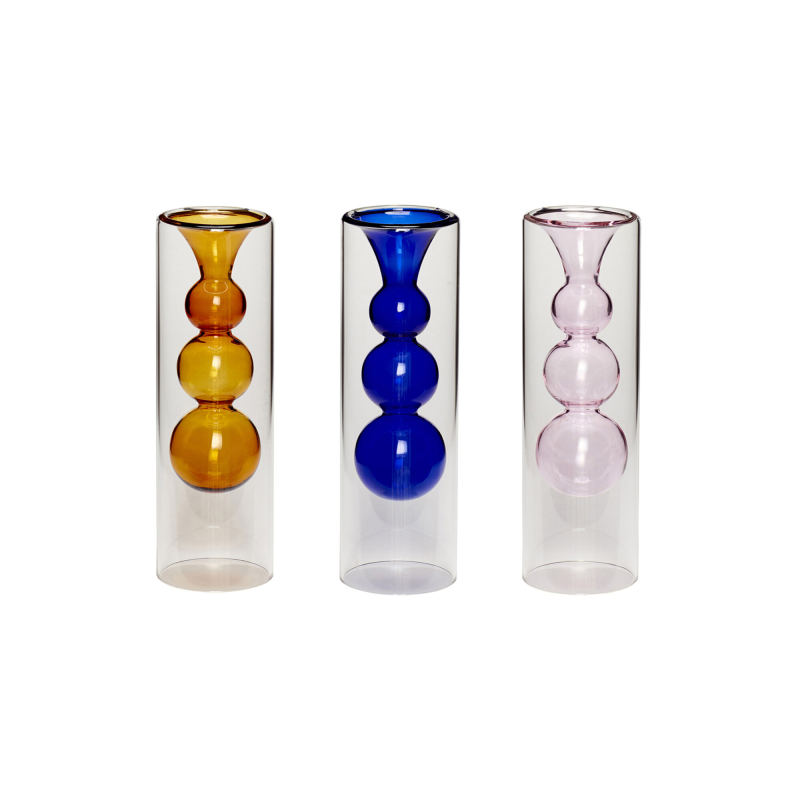 Hübsch Interiør Play - Vase, i S/3 Glas ❤ Stort online udvalg i Hübsch Interiør ❤ Billig fragt og hurtig levering 2 - 5 hverdage ❤ Varenummer: BYH-1712123 / Ean: 5712772070055 på lager - Udsalg på Potter & Vaser - Over 350 kendte brands på udsalg