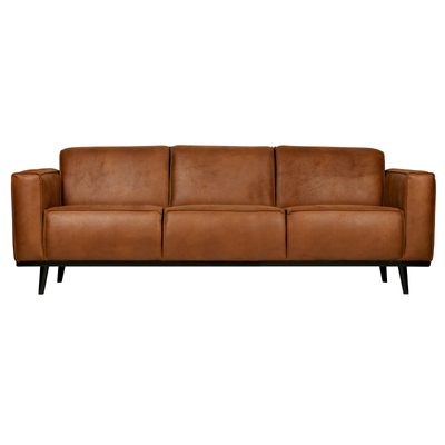 BePureHome Statement 3-pers Sofa 230 cm Økolæder - Cognac ❤ Stort online udvalg i BePureHome ❤ Billig fragt og hurtig levering 2 - 5 hverdage ❤ Varenummer: BYH-2180257 / Ean: 8714713114757 på lager - Udsalg på Sofa - Over 785 kendte brands på udsalg