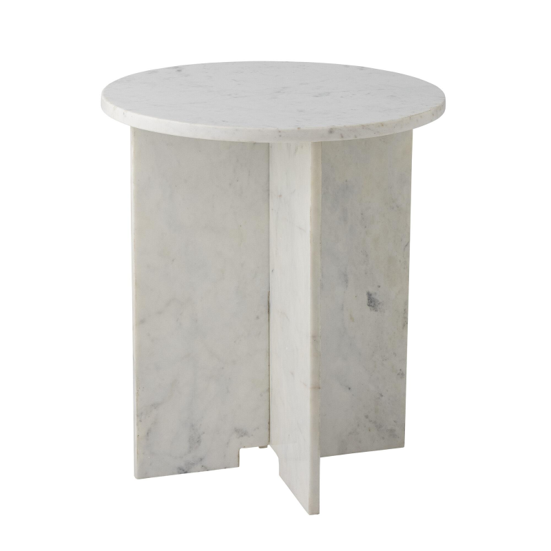 Bloomingville Jasmia Sidebord i marmor - hvid ❤ Stort online udvalg i Bloomingville ❤ Billig fragt og hurtig levering 2 - 5 hverdage ❤ Varenummer: BYH-2715806 / Ean: 5711173310302 på lager - Udsalg på Sideborde - Over 785 kendte brands på udsalg