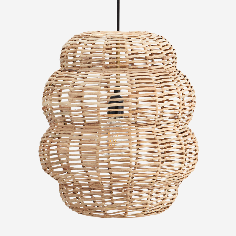 Se Bamboo ceiling lamp i Natural ⇒ Udsalg og Tilbud Nu