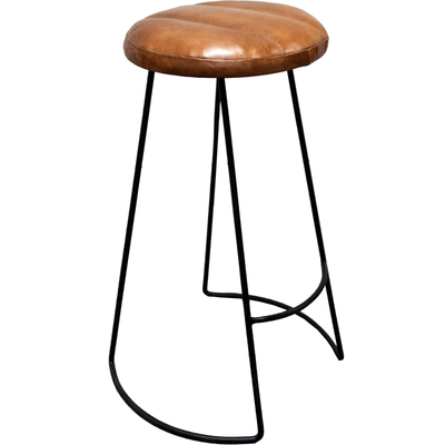 Trademark Living Ray barskammel med rundt lædersæde ❤ Stort online udvalg i Trademark Living ❤ Billig fragt og hurtig levering 2 - 5 hverdage ❤ Varenummer: BYH-2289756 / Ean: 5740002212982 på lager - Udsalg på Taburet - Over 434 design mærker på udsalg