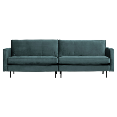 BePureHome Rodeo Classic 3-pers Sofa Velour - Teal ❤ Stort online udvalg i BePureHome ❤ Billig fragt og hurtig levering 2 - 5 hverdage ❤ Varenummer: BYH-2185613 / Ean: 8714713107391 på lager - Udsalg på Sofa - Over 857 kendte brands på udsalg