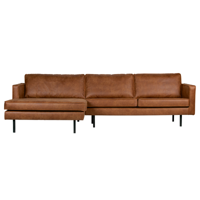 BePureHome Rodeo Chaiselong Venstrevendt - Cognac ❤ Stort online udvalg i BePureHome ❤ Billig fragt og hurtig levering 2 - 5 hverdage ❤ Varenummer: BYH-2020403 / Ean: 8714713083114 på lager - Udsalg på Sofa - Over 360 kendte mærker på udsalg