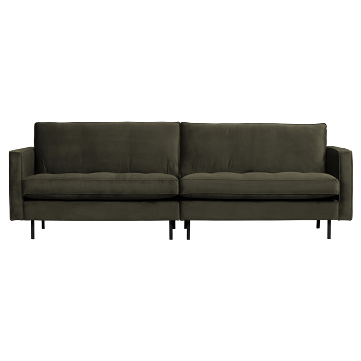 BePureHome Rodeo Classic 3-pers Sofa Velour - Dark Green ❤ Stort online udvalg i BePureHome ❤ Billig fragt og hurtig levering 2 - 5 hverdage ❤ Varenummer: BYH-2185610 / Ean: 8714713107032 på lager - Udsalg på Sofa - Over 857 kendte brands på udsalg