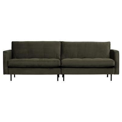 BePureHome Rodeo Classic 3-pers Sofa Velour - Dark Green ❤ Stort online udvalg i BePureHome ❤ Billig fragt og hurtig levering 2 - 5 hverdage ❤ Varenummer: BYH-2185610 / Ean: 8714713107032 på lager - Udsalg på Sofa - Over 857 kendte brands på udsalg