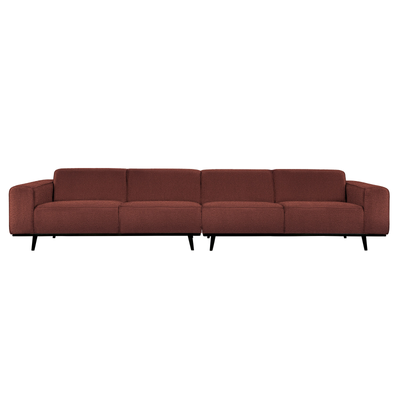 BePureHome Statement Xl 4-pers Sofa 372 cm Boucle - Chestnut ❤ Stort online udvalg i BePureHome ❤ Billig fragt og hurtig levering 2 - 5 hverdage ❤ Varenummer: BYH-2180526 / Ean: 8714713118328 på lager - Udsalg på Sofa - Over 324 kendte brands på udsalg