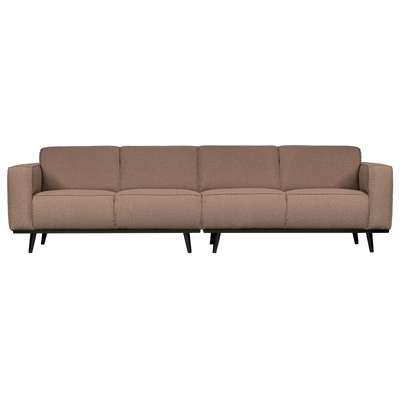 BePureHome Statement 4-pers Sofa 280 cm Boucle - Nougat ❤ Stort online udvalg i BePureHome ❤ Billig fragt og hurtig levering 2 - 5 hverdage ❤ Varenummer: BYH-2180545 / Ean: 8714713118816 på lager - Udsalg på Sofa - Over 312 kendte brands på udsalg