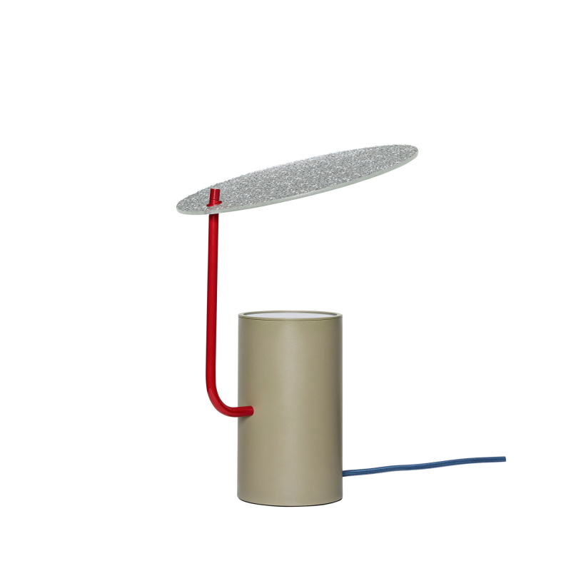 Hübsch Interiør Disc Bordlampe - Khaki, Rød, Tekstureret ❤ Stort online udvalg i Hübsch Interiør ❤ Billig fragt og hurtig levering 2 - 5 hverdage ❤ Varenummer: BYH-2695876 / Ean: 5712772119860 på lager - Udsalg på Bordlamper - Over 312 kendte brands på udsalg