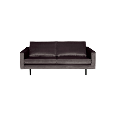 BePureHome Rodeo 2,5-pers Sofa Velour - Anthracite ❤ Stort online udvalg i BePureHome ❤ Billig fragt og hurtig levering 2 - 5 hverdage ❤ Varenummer: BYH-2185589 / Ean: 8714713065516 på lager - Udsalg på Sofa - Over 785 kendte brands på udsalg