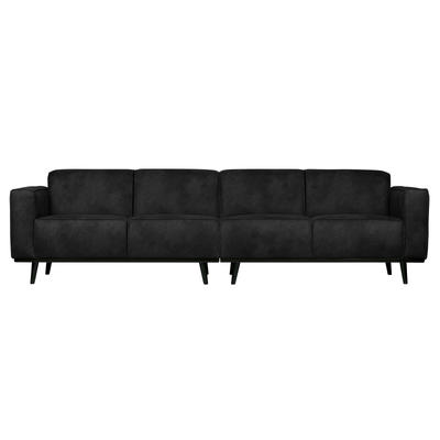 BePureHome Statement 4-pers Sofa 280 cm Suedine - Black ❤ Stort online udvalg i BePureHome ❤ Billig fragt og hurtig levering 2 - 5 hverdage ❤ Varenummer: BYH-2180539 / Ean: 8714713091348 på lager - Udsalg på Sofa - Over 322 kendte brands på udsalg