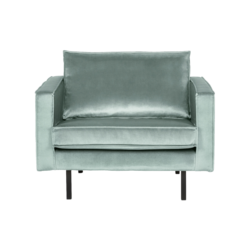 BePureHome Rodeo Lænestol Velour - Mint ❤ Stort online udvalg i BePureHome ❤ Billig fragt og hurtig levering 2 - 5 hverdage ❤ Varenummer: BYH-2185566 / Ean: 8714713065288 på lager - Udsalg på Lænestole - Over 434 design mærker på udsalg