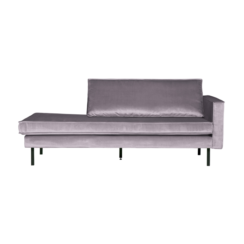 BePureHome Rodeo Daybed Højrevendt Velour - Light Grey ❤ Stort online udvalg i BePureHome ❤ Billig fragt og hurtig levering 2 - 5 hverdage ❤ Varenummer: BYH-2185651 / Ean: 8714713078189 på lager - Udsalg på Daybed - Over 324 kendte brands på udsalg