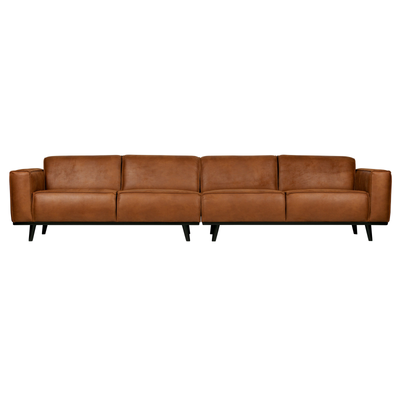 BePureHome Statement Xl 4-pers Sofa 372 cm Økolæder - Cognac ❤ Stort online udvalg i BePureHome ❤ Billig fragt og hurtig levering 2 - 5 hverdage ❤ Varenummer: BYH-2180520 / Ean: 8714713088539 på lager - Udsalg på Sofa - Over 324 kendte brands på udsalg