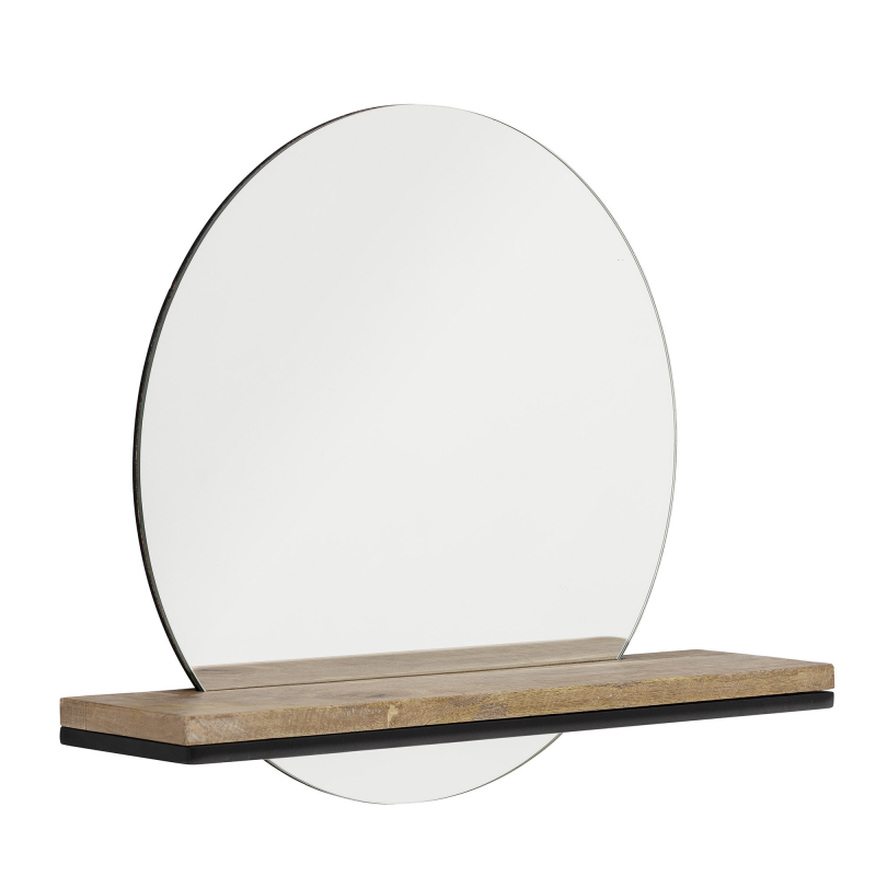 Creative Collection by Bloomingville Lias Spejl m/Hylde - Brun - Glas ❤ Stort online udvalg i Creative Collection by Bloomingville ❤ Billig fragt og hurtig levering 2 - 5 hverdage ❤ Varenummer: BYH-2317124 / Ean: 5711173273201 på lager - Udsalg på Spejle - Over 434 design mærker på udsalg