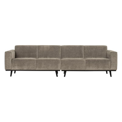 BePureHome Statement 4-pers Sofa 280 cm Flat Rib - Clay ❤ Stort online udvalg i BePureHome ❤ Billig fragt og hurtig levering 2 - 5 hverdage ❤ Varenummer: BYH-2180544 / Ean: 8714713139712 på lager - Udsalg på Sofa - Over 322 kendte brands på udsalg