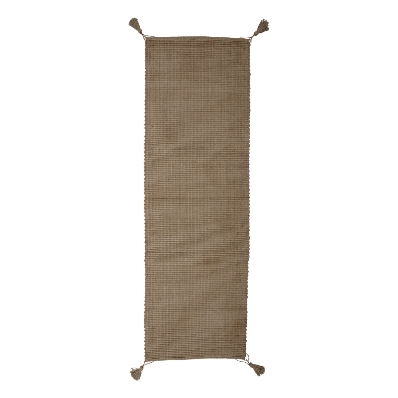 Bloomingville Karli Tæppe - Natur - Jute ❤ Stort online udvalg i Bloomingville ❤ Billig fragt og hurtig levering 2 - 5 hverdage ❤ Varenummer: BYH-2317116 / Ean: 5711173277001 på lager - Udsalg på Tæpper - Over 434 design mærker på udsalg