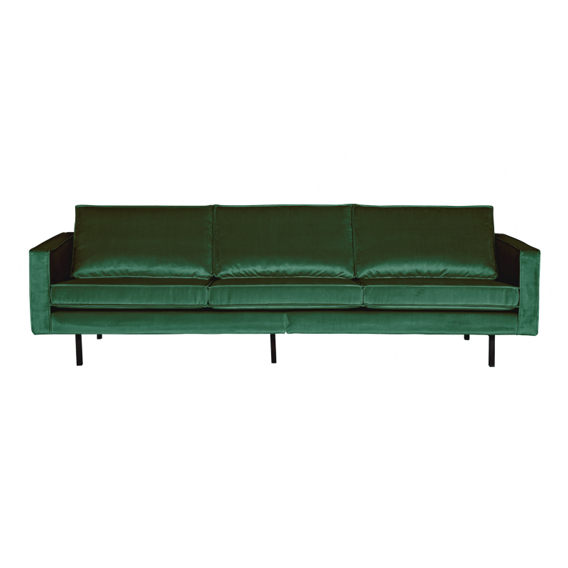 BePureHome Rodeo 3-pers Sofa Velour - Forrest ❤ Stort online udvalg i BePureHome ❤ Billig fragt og hurtig levering 2 - 5 hverdage ❤ Varenummer: BYH-2185597 / Ean: 8714713065790 på lager - Udsalg på Sofa - Over 785 kendte brands på udsalg