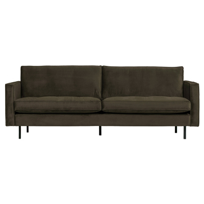 BePureHome Rodeo Classic 2,5-pers Sofa Velour - Dark Green ❤ Stort online udvalg i BePureHome ❤ Billig fragt og hurtig levering 2 - 5 hverdage ❤ Varenummer: BYH-2185658 / Ean: 8714713106646 på lager - Udsalg på Sofa - Over 322 kendte brands på udsalg