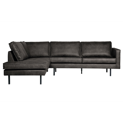 BePureHome Rodeo Hjørnesofa Venstrevendt - Black ❤ Stort online udvalg i BePureHome ❤ Billig fragt og hurtig levering 2 - 5 hverdage ❤ Varenummer: BYH-2081583 / Ean: 8714713091119 på lager - Udsalg på Sofa - Over 434 design mærker på udsalg