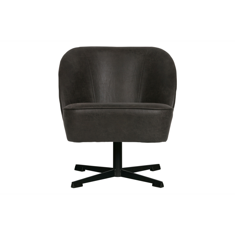 BePureHome Vogue swivel lænestol læder - Black ❤ Stort online udvalg i BePureHome ❤ Billig fragt og hurtig levering 2 - 5 hverdage ❤ Varenummer: BYH-2081561 / Ean: 8714713109821 på lager - Udsalg på Lænestole - Over 434 design mærker på udsalg