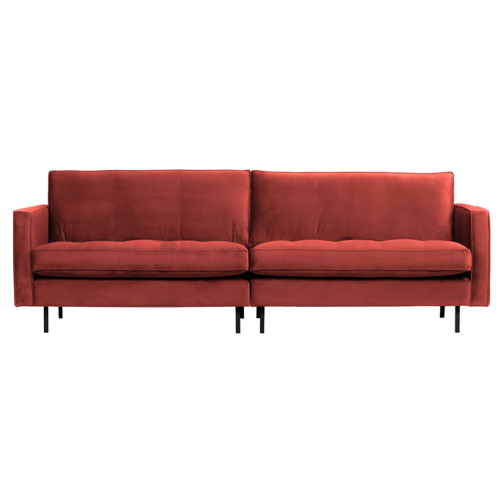 BePureHome Rodeo Classic 3-pers Sofa Velour - Chestnut ❤ Stort online udvalg i BePureHome ❤ Billig fragt og hurtig levering 2 - 5 hverdage ❤ Varenummer: BYH-2185614 / Ean: 8714713126026 på lager - Udsalg på Sofa - Over 857 kendte brands på udsalg