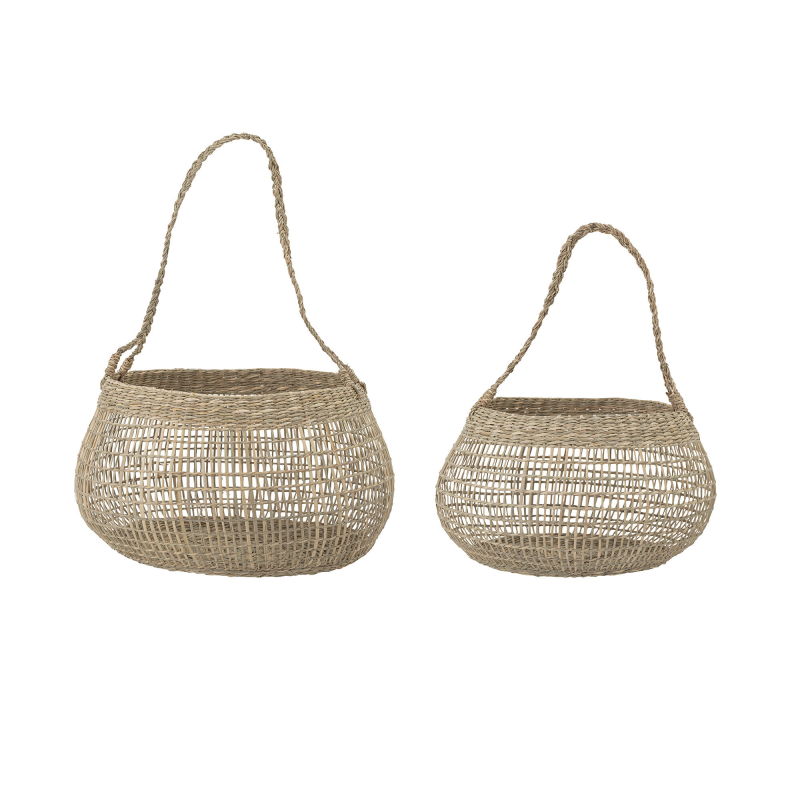 Bloomingville Gianni Kurv - Natur - Søgræs ❤ Stort online udvalg i Bloomingville ❤ Billig fragt og hurtig levering 2 - 5 hverdage ❤ Varenummer: BYH-2317187 / Ean: 5711173273980 på lager - Udsalg på Kurve - Over 857 kendte brands på udsalg