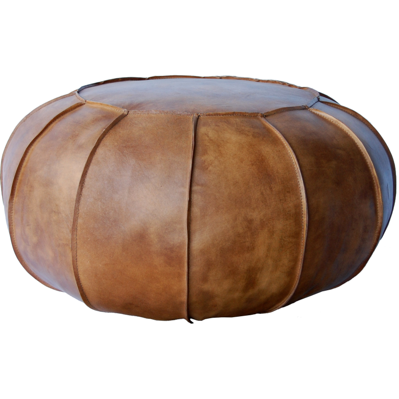 Trademark Living Gustav rund læderpuf - antikbrun ❤ Stort online udvalg i Trademark Living ❤ Billig fragt og hurtig levering 2 - 5 hverdage ❤ Varenummer: BYH-2289795 / Ean: 5740002224367 på lager - Udsalg på Puf - Over 857 kendte brands på udsalg