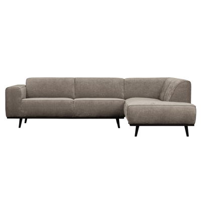 BePureHome Statement Hjørnesofa Højrevendt Flat Rib - Clay ❤ Stort online udvalg i BePureHome ❤ Billig fragt og hurtig levering 2 - 5 hverdage ❤ Varenummer: BYH-2180514 / Ean: 8714713140169 på lager - Udsalg på Sofa - Over 785 kendte brands på udsalg