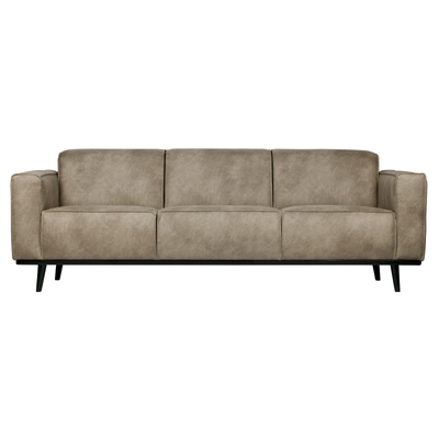 BePureHome Statement 3-pers Sofa 230 cm Elephant Skin - Beige/Taupe ❤ Stort online udvalg i BePureHome ❤ Billig fragt og hurtig levering 2 - 5 hverdage ❤ Varenummer: BYH-2180261 / Ean: 8714713114740 på lager - Udsalg på Sofa - Over 324 kendte brands på udsalg
