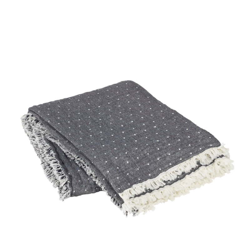Broste Copenhagen Plaid ´Paula´ 50%Bom./40%Uld/ ❤ Stort online udvalg i Broste Copenhagen ❤ Billig fragt og hurtig levering 2 - 5 hverdage ❤ Varenummer: BYH-2420418 / Ean: 5710688197538 på lager - Udsalg på Plaider og sengetæpper - Over 312 kendte brands på udsalg