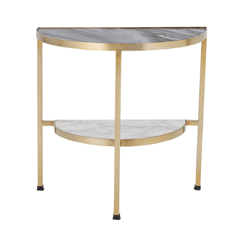Bloomingville Clint Sidebord - Sort - Marmor ❤ Stort online udvalg i Bloomingville ❤ Billig fragt og hurtig levering 2 - 5 hverdage ❤ Varenummer: BYH-2317154 / Ean: 5711173271115 på lager - Udsalg på Sideborde - Over 434 design mærker på udsalg