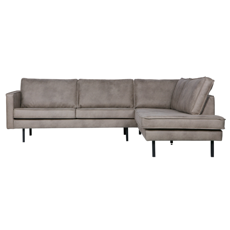 Se Rodeo Hjørnesofa Højrevendt Elephant Skin ⇒ Beige/Taupe ⇒ Udsalg og Tilbud Nu