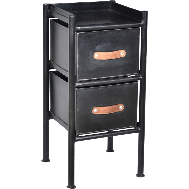 Se Zoe ⇒ kommode med 2 skuffer ⇒ Udsalg og Tilbud Nu